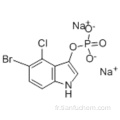 SEL DE DISODIUM CAS 518-BROMO-4-CHLORO-3-INDOLYLE CAS 102185-33-1